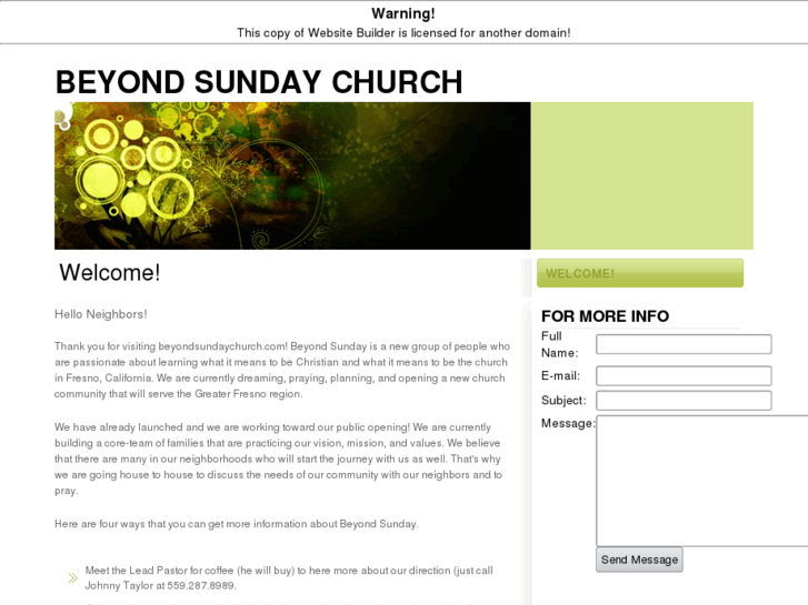 www.beyondsunday.net