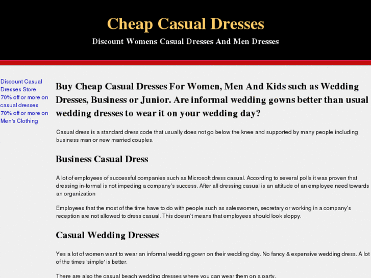 www.casualdresses.net