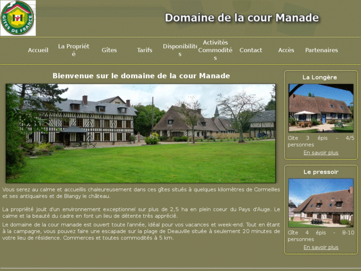 www.domainedelacourmanade.fr