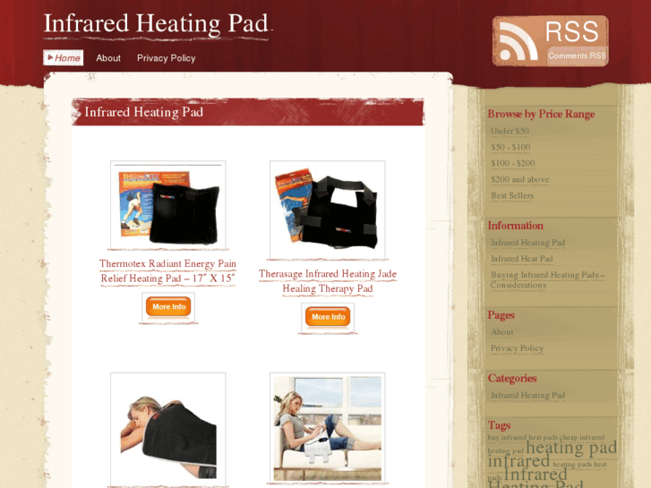 www.infraredheatingpad.net