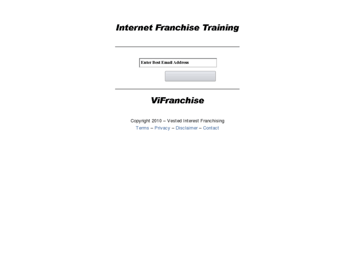 www.internetfranchisetraining.com