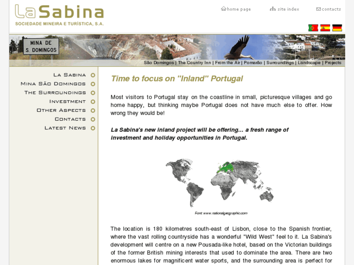 www.lasabina-sa.com