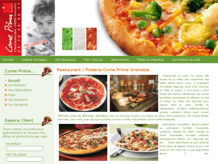 www.pizzeriacomeprima.com