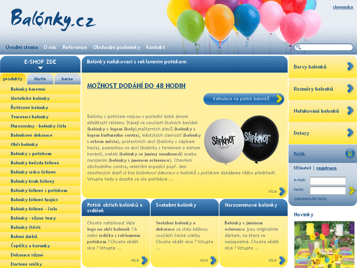 www.balonky.cz