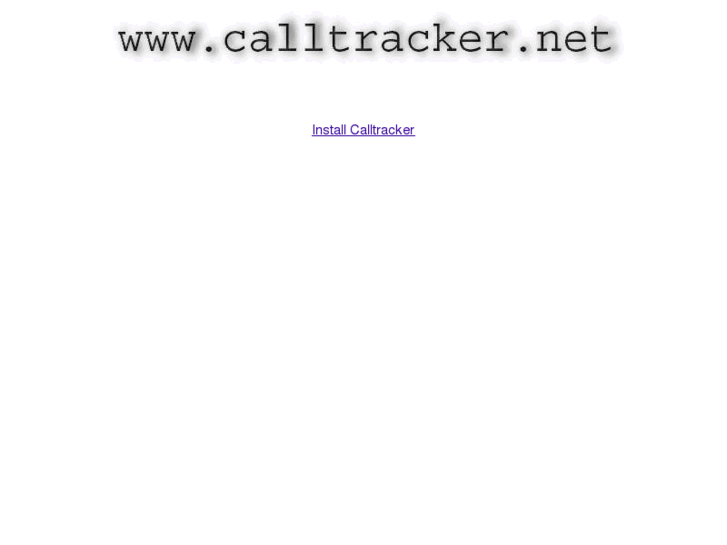 www.calltracker.net