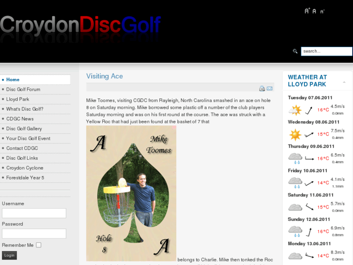 www.croydondiscgolf.com