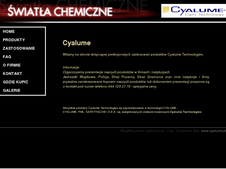 www.cyalume.com.pl