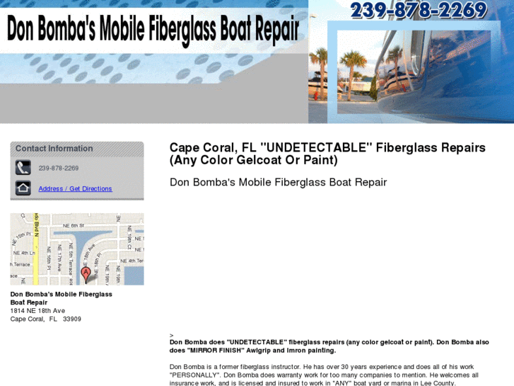 www.fiberglassboatrepaircapecoral.com