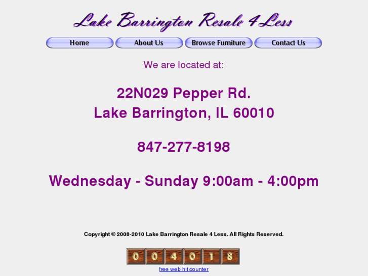 www.lakebarringtonresale.com