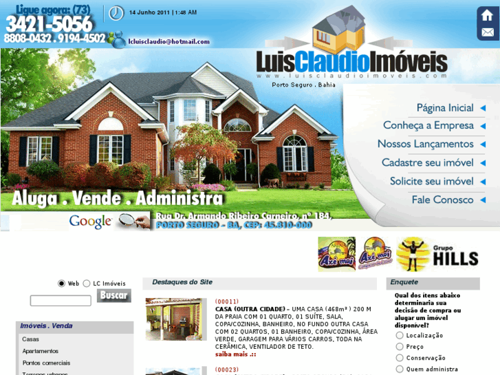 www.luisclaudioimoveis.com