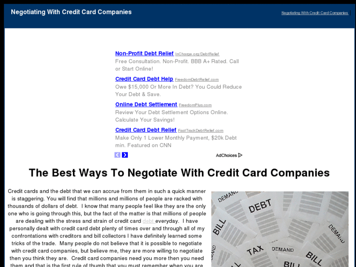 www.negotiatingwithcreditcardcompanies.com