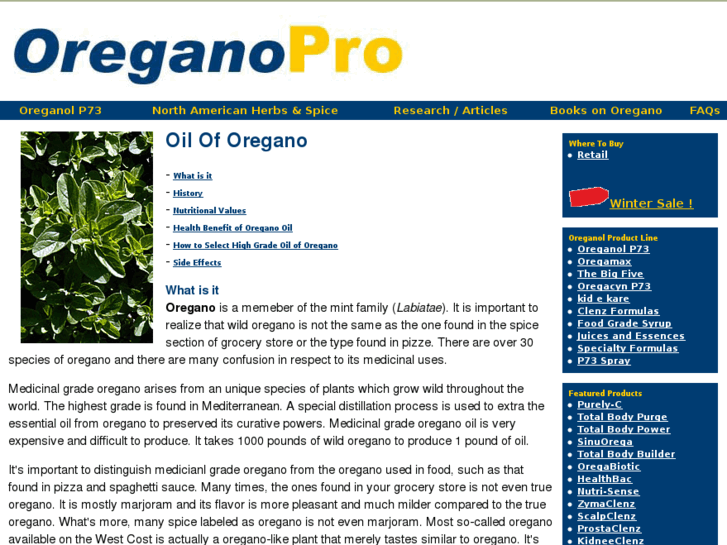 www.oreganopro.com