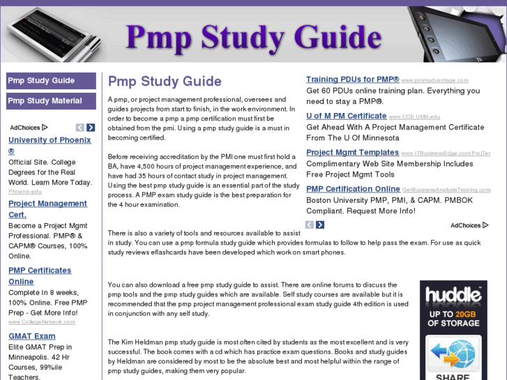 www.pmpstudyguide.net