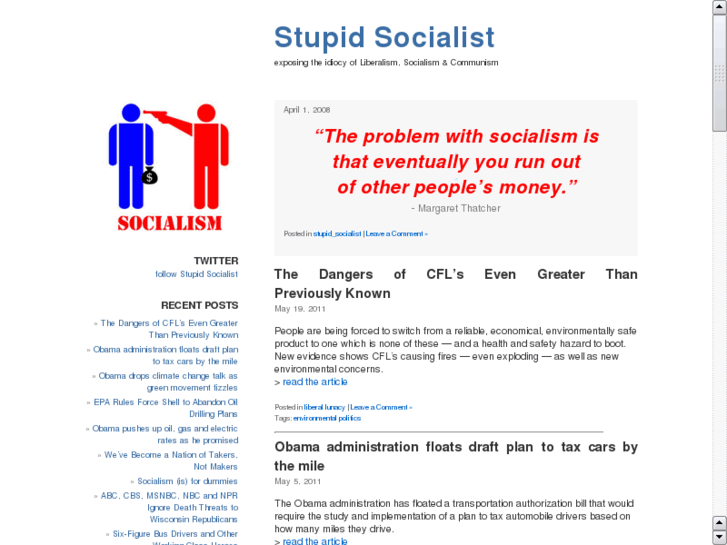 www.stupidsocialist.com