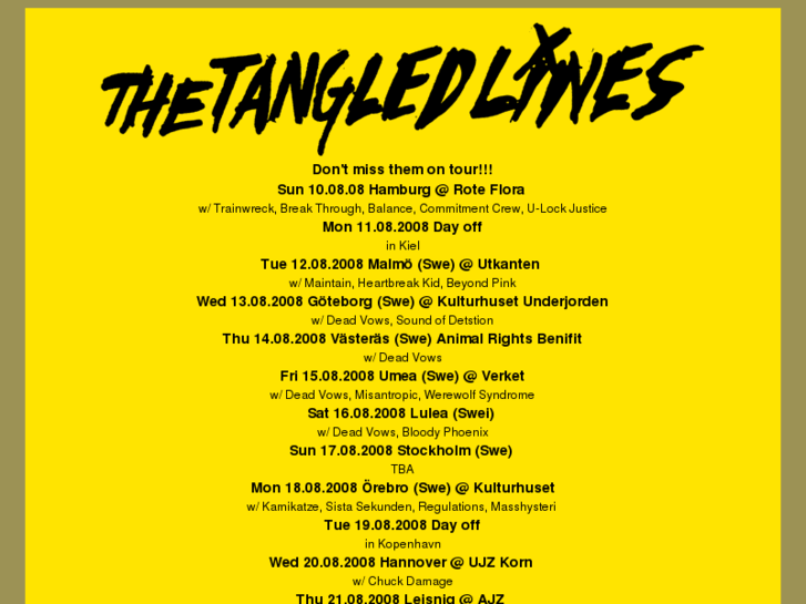 www.thetangledlines.de