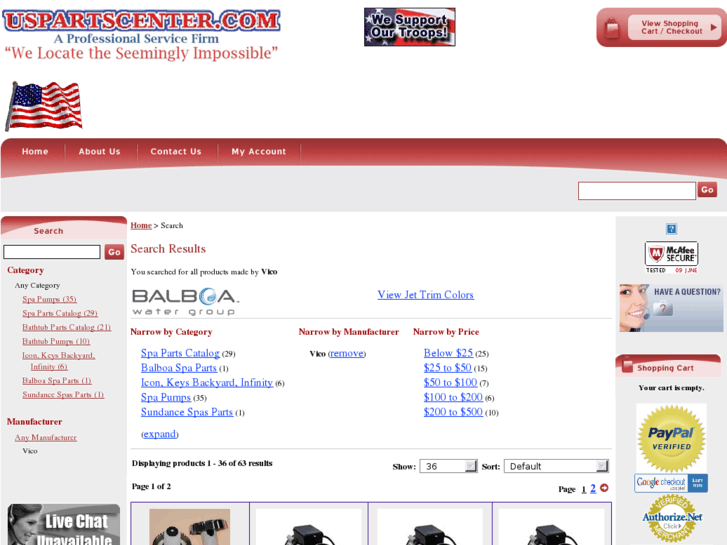 www.vicoparts.com