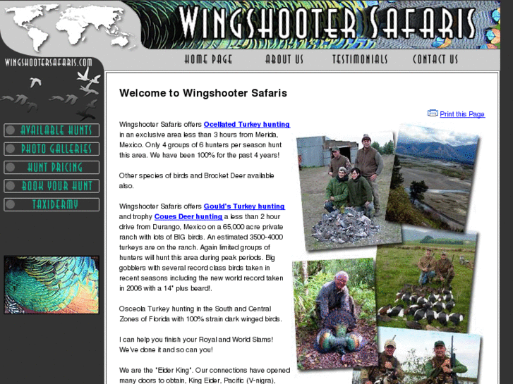 www.wingshootersafaris.com