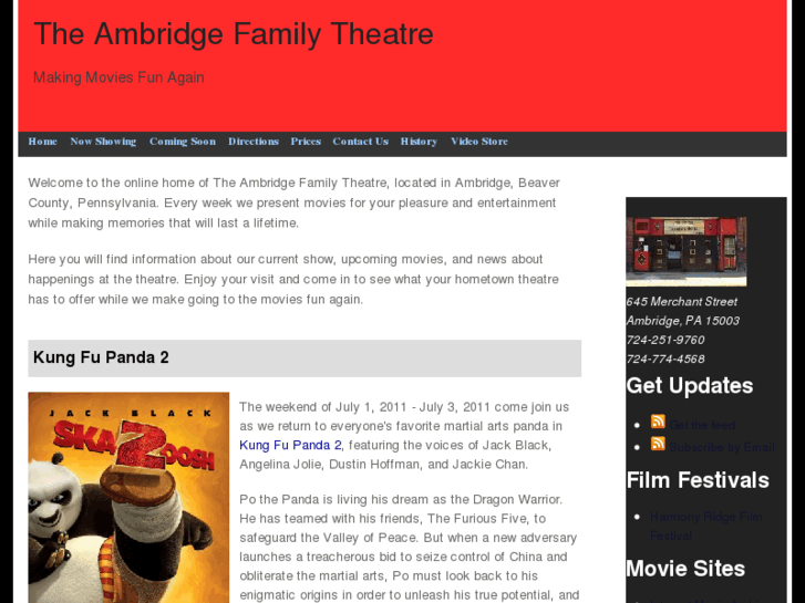 www.ambridgefamilytheatre.com