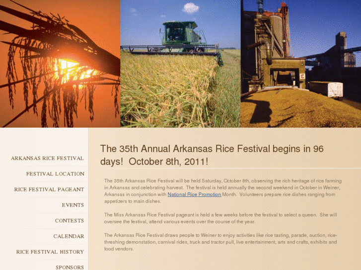 www.arkansasricefestival.com