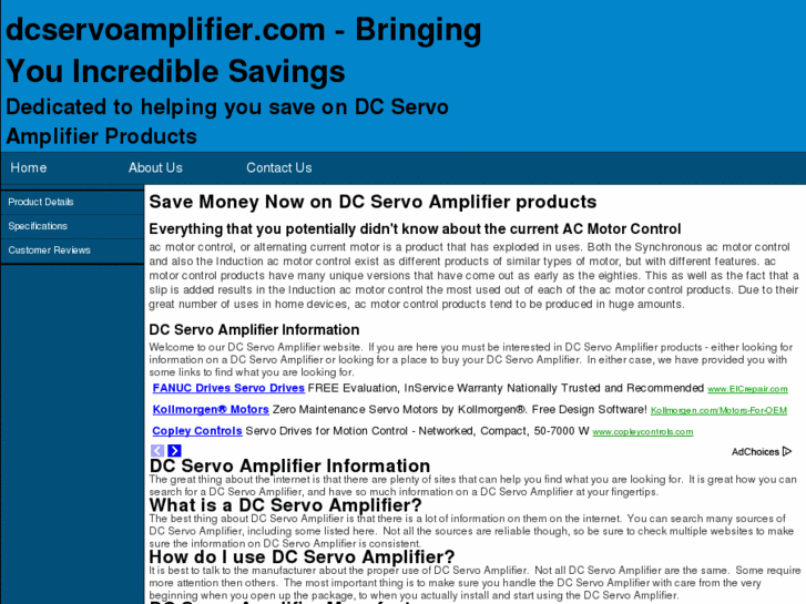 www.dcservoamplifier.com