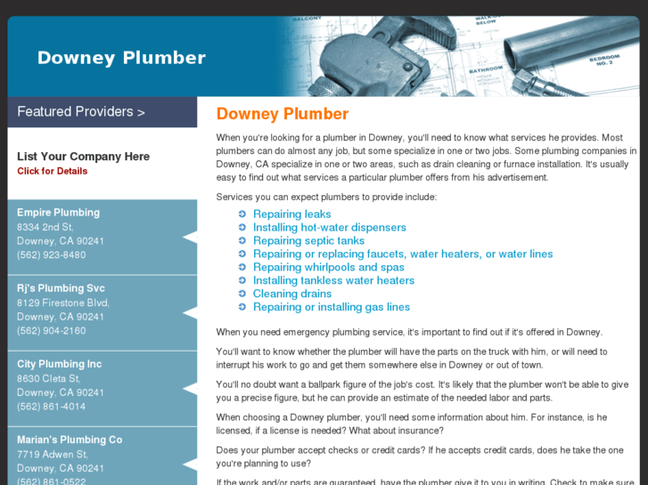 www.downeyplumber.com