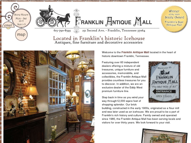 www.franklinantiquemall.com