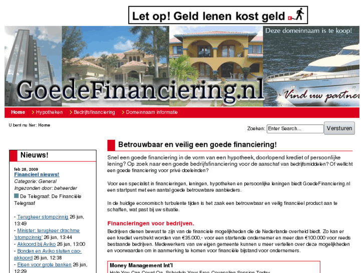 www.goedefinanciering.com