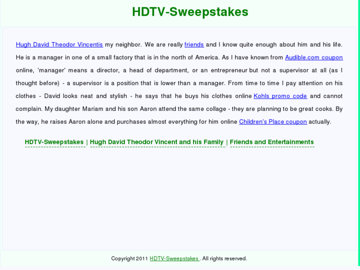 www.hdtv-sweepstakes.com