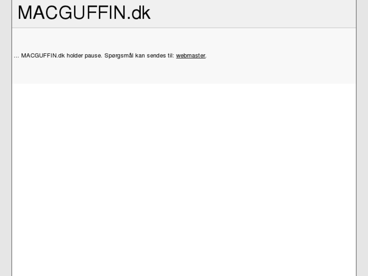 www.macguffin.dk