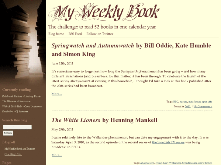 www.myweeklybook.net