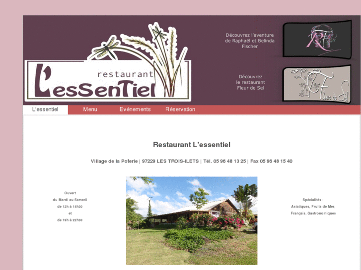 www.restaurant-lessentiel-martinique.com