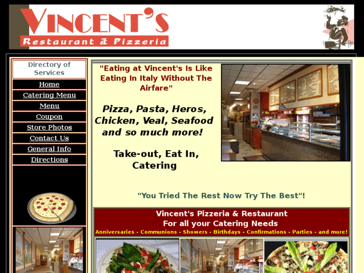 www.vincentsrestaurantandpizzeria.com