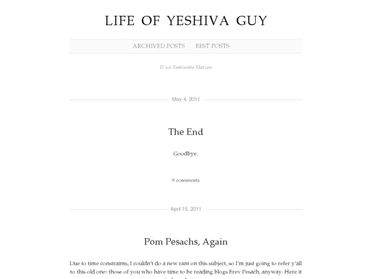 www.yeshivaguy.com