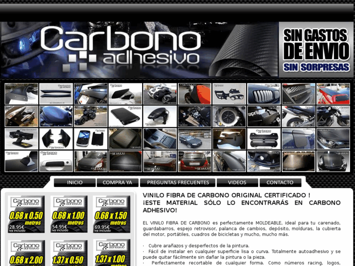 www.carbonoadhesivo.com