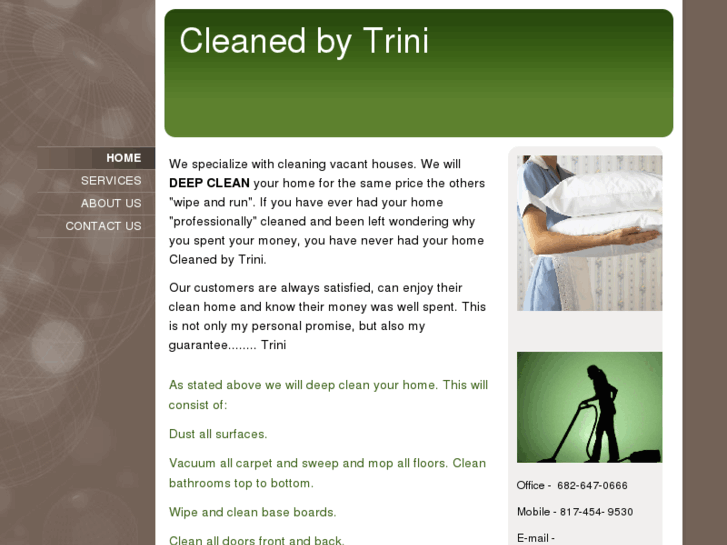 www.cleanedbytrini.com