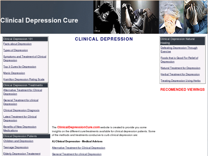 www.clinicaldepressioncure.com