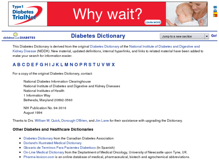 www.diabetesdictionary.com