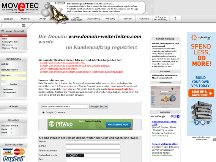 www.domain-weiterleiten.com