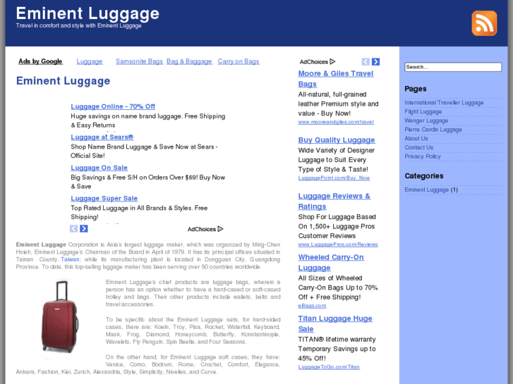 www.eminentluggage.org