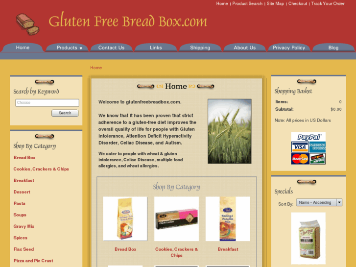 www.glutenfreebreadbox.com