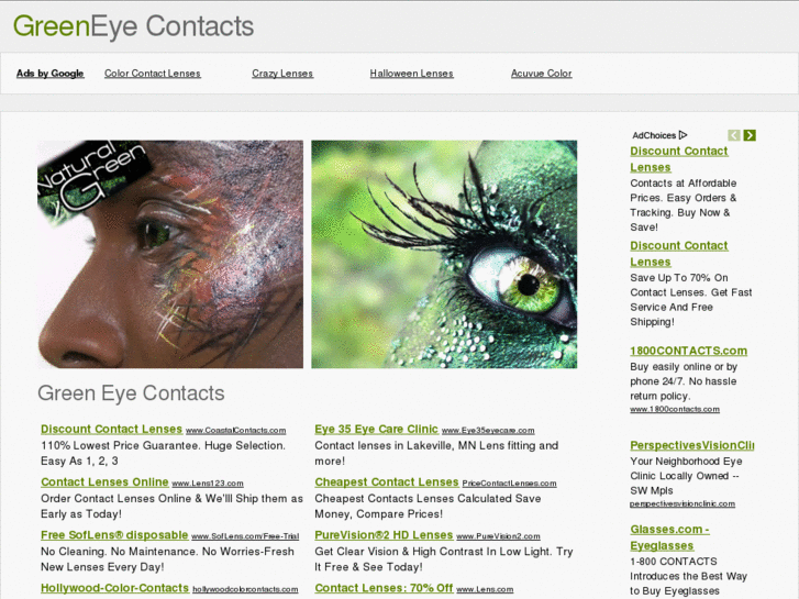 www.greeneyelenses.com