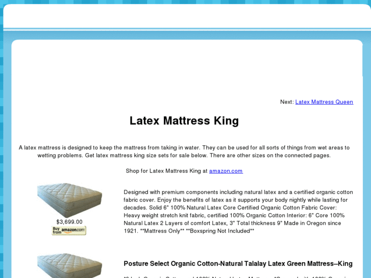 www.kinglatexmattress.com