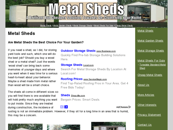 www.metalshedsreview.com