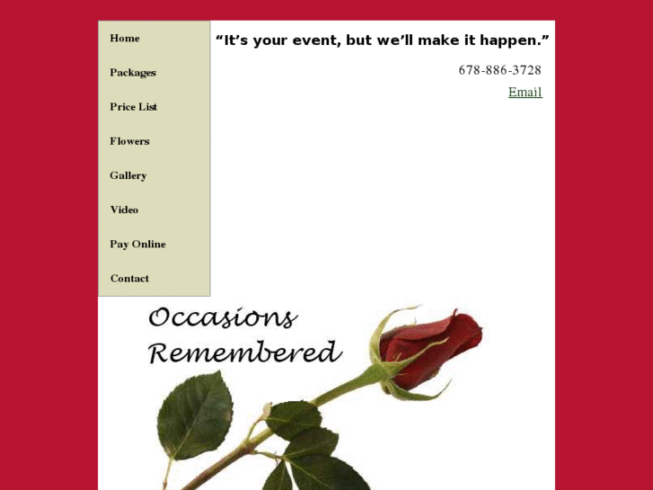 www.occasionsremembered.com