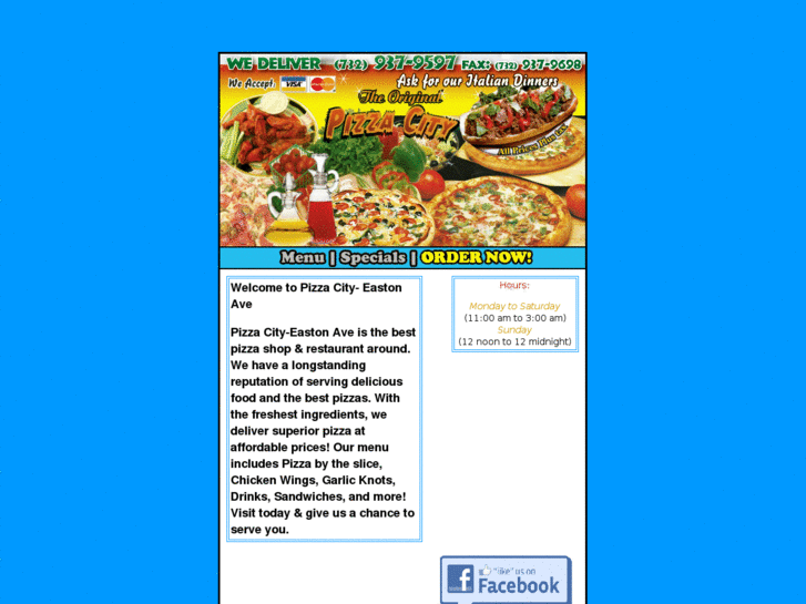 www.pizzacityeastonave.com