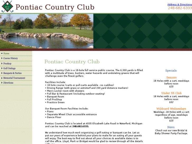 www.pontiaccountryclub.com