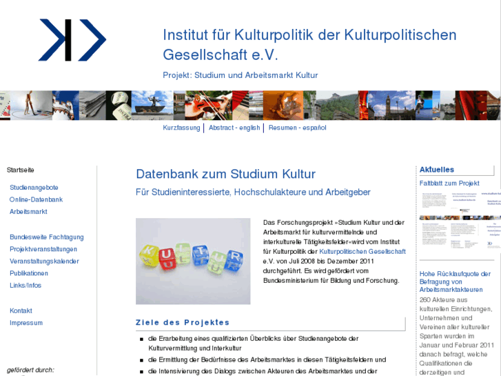 www.studium-kultur.de