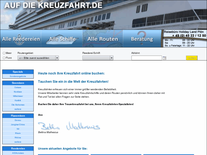 www.aufdiekreuzfahrt.de