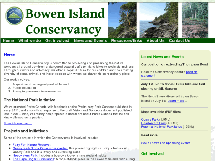 www.bowenislandconservancy.org