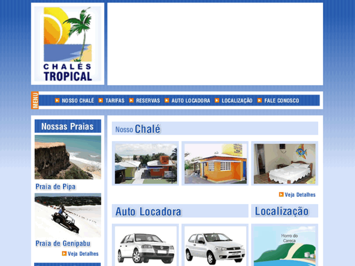 www.chalesparaisotropical.com.br